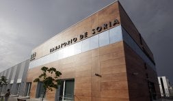 Aspecto del nuevo tanatorio de Soria, inaugurado ayer. / J. GARCÍA