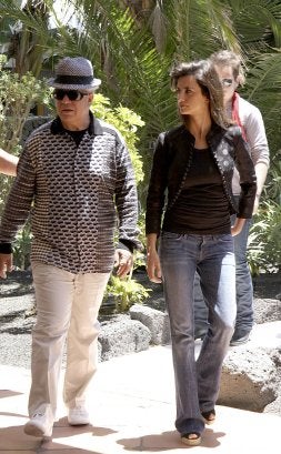 Almódovar y Penélope Cruz./ EFE