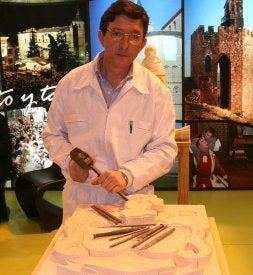Juan Emilio Cristóbal, en Fitur. / ANTONIO TANARRO