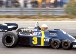 El Tyrrell de seis ruedas