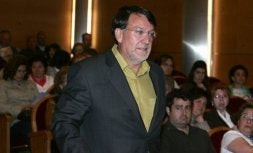 Joaquín Araujo, ayer, en la Sala Caja Segovia./ A. DE TORRE