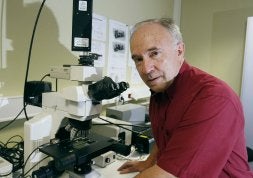Fernando Rull, en su laboratorio en el Parque Tecnológico de Boecillo./ GABRIEL VILLAMIL