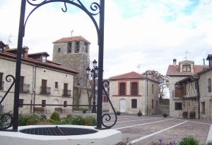 Plaza Mayor de Viloria. /J. F.