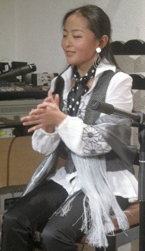 Perlita de Hunan, en una velada flamenca en Pekín. ::
A. BROTO-EFE
