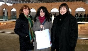 Una joven universitaria es la visitante número 200.000 de La Olmeda