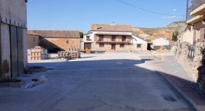 Aspecto de la plaza tras la primera fase de las obras. ::
LUIS ANTONIO CURIEL