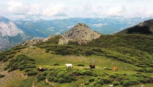 La montaña central leonesa, vista desde la subida al macizo Mampodre. ::
REPORTAJE GRÁFICO DE JAVIER PRIETO