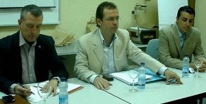 Manuel Buendía (izquierda), Paco Jorge y Fernando Pradells. ::
B. R.