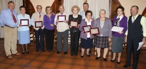 San Millán, con los mayores