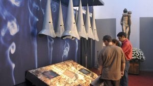 Una de las salas del Centro San Vicente Ferrer de Medina del Campo. ::
FRAN JIMÉNEZ