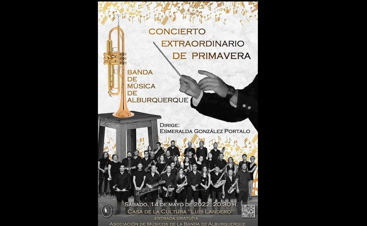 Cartel anunciador del concierto