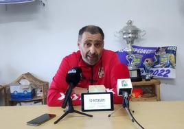 Marco Calaça, entrenador del CP Alburquerque