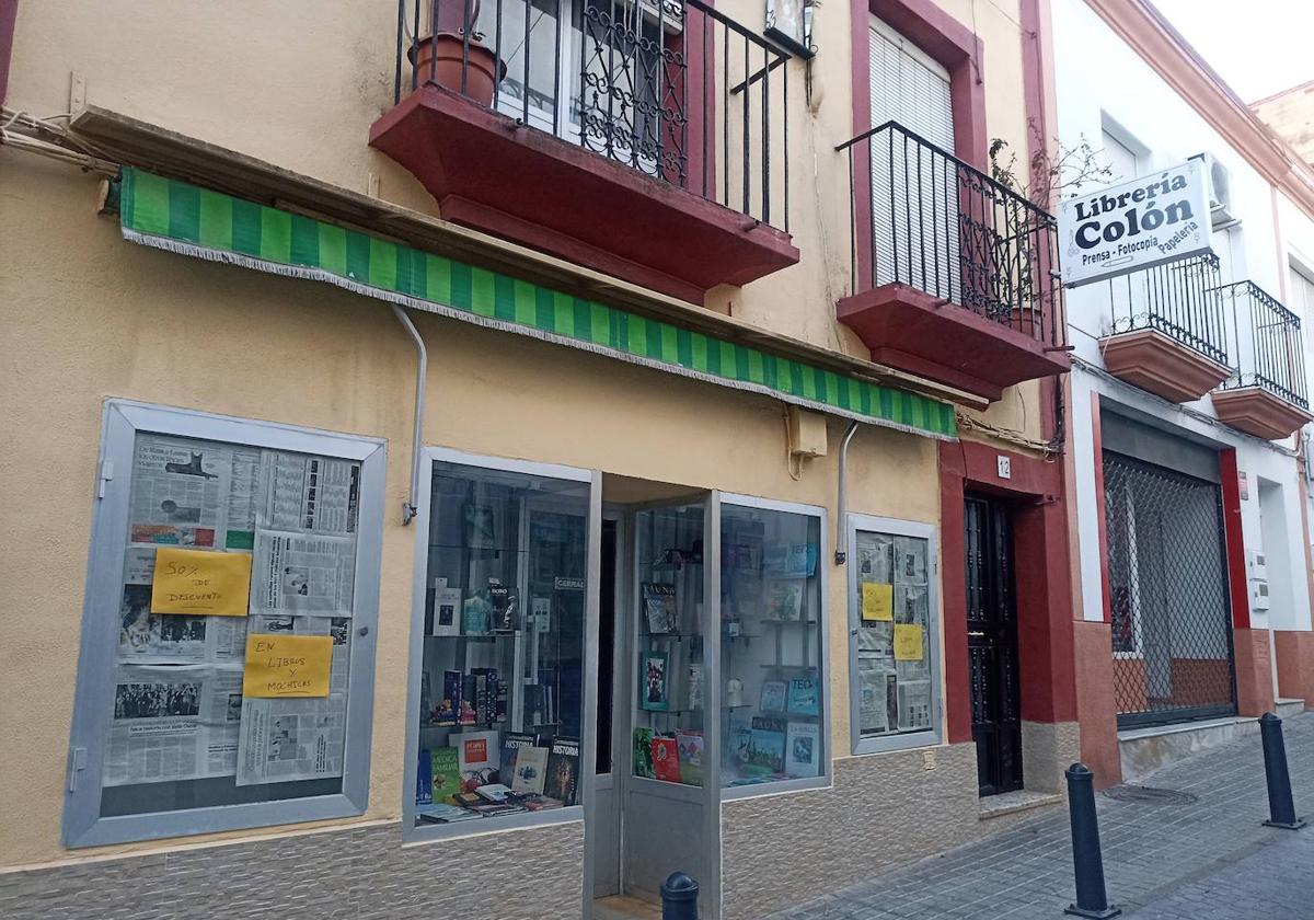 Fachada de Librería Colón