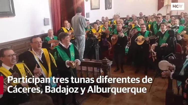30 aniversario de la estudiantina local de Alburquerque