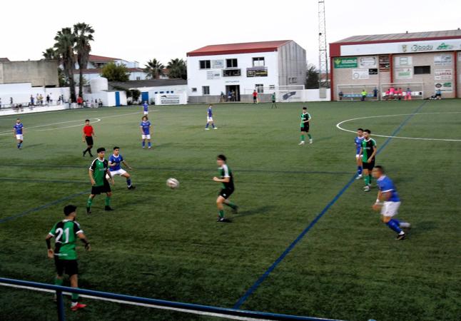 Un lance del partido