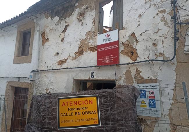 Obras en la casa de la calle Silveros
