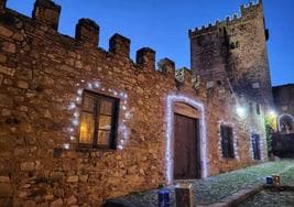 Imagen del Castillo de Luna en las pasadas navidades