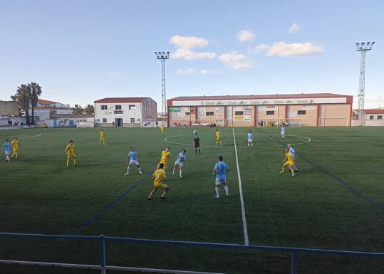 Un momento del partido