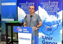 Luis Paniagua, portavoz municipal del PP