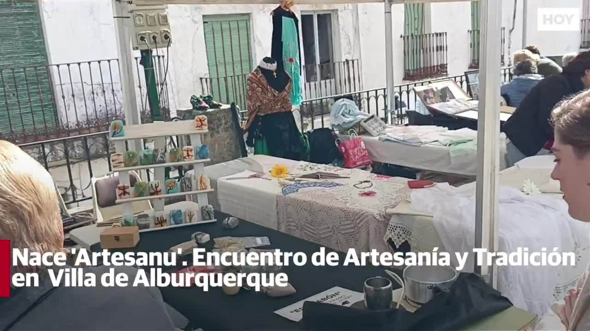 Nace 'Artesanu'. Encuentro de Artesanía y Tradición Villa de Alburquerque
