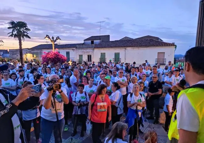 Inicio de la ruta del año pasado