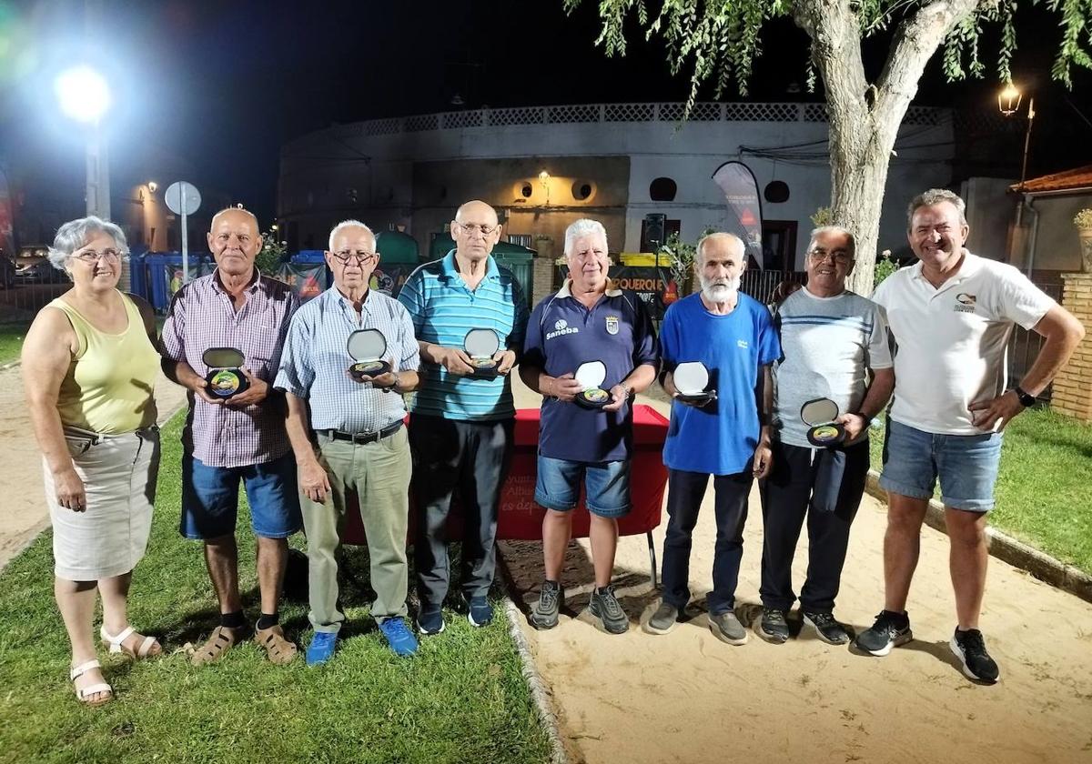 Entrega de trofeos