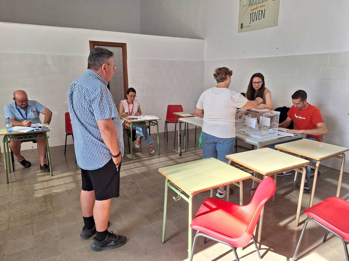 Alconchel abre con normalidad las mesas electorales para este 23J