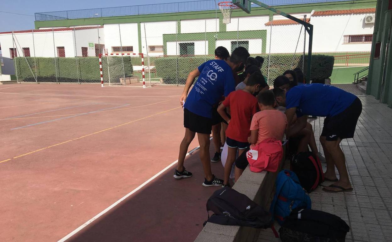 Los niños han realizado las actividades de verano en el polideportivo municipal. 