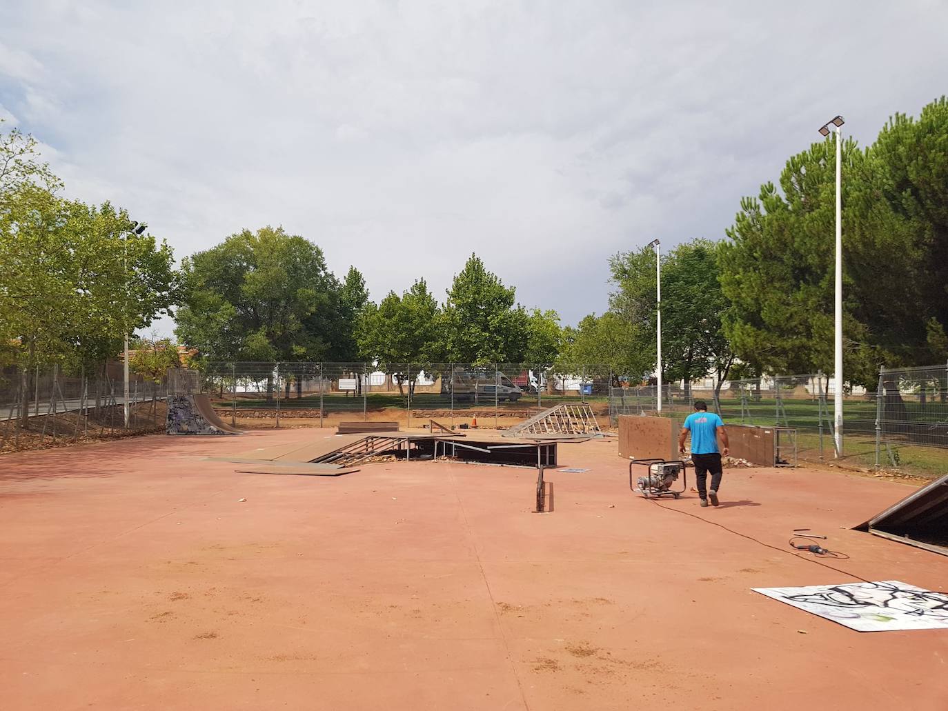 Las obras permitirán renovar todos los elementos. 