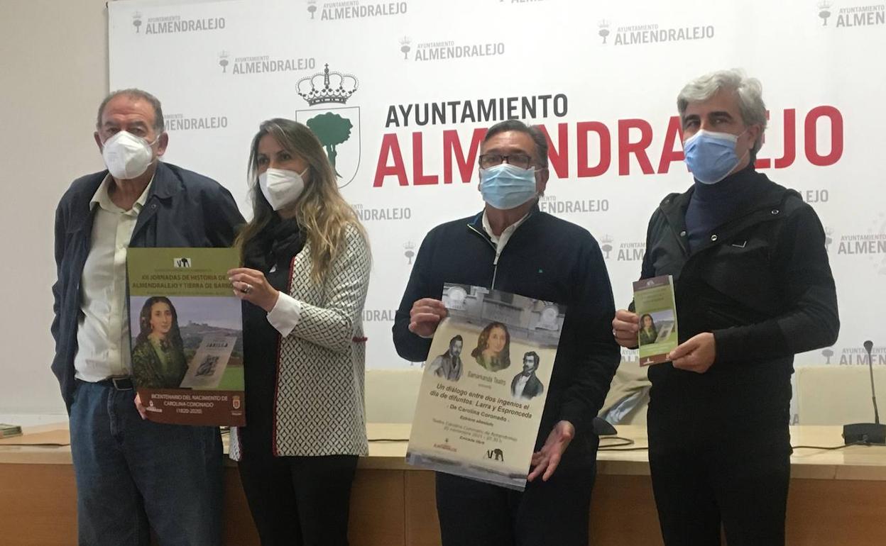 Las jornadas de historia de Almendralejo tratan la obra de Carolina Coronado