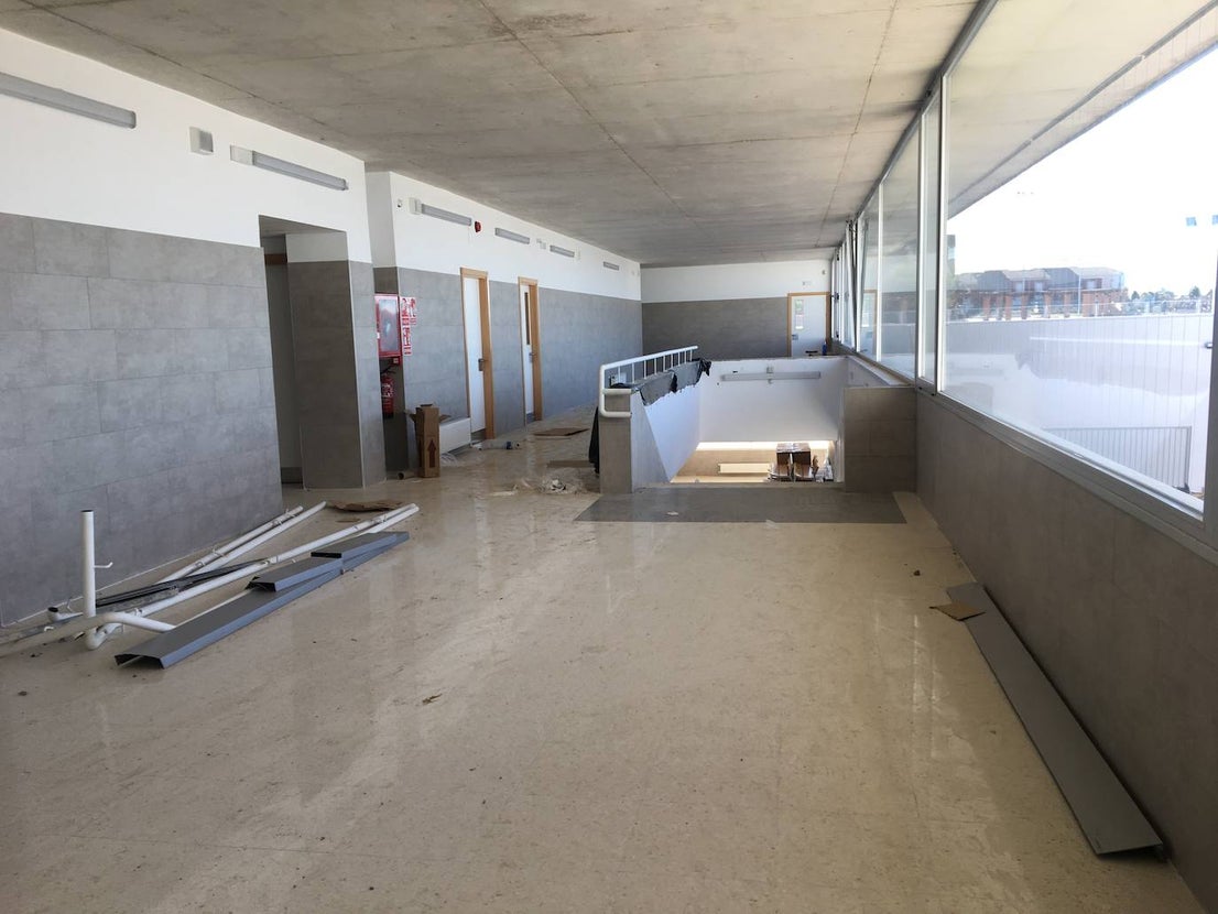 Cuenta atrás para que el nuevo colegio esté disponible para el traslado del Ortega y Gasset. 
