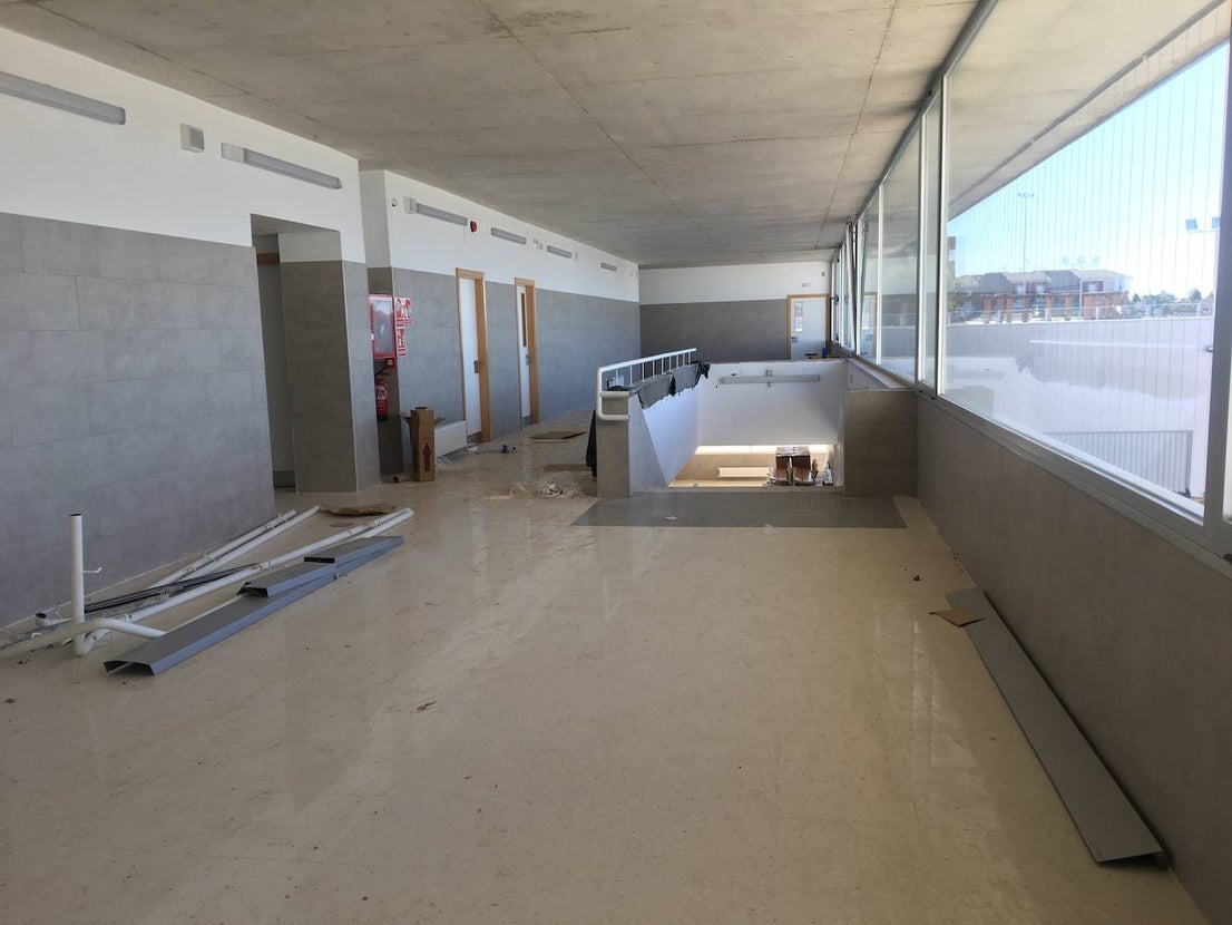 Cuenta atrás para que el nuevo colegio esté disponible para el traslado del Ortega y Gasset. 