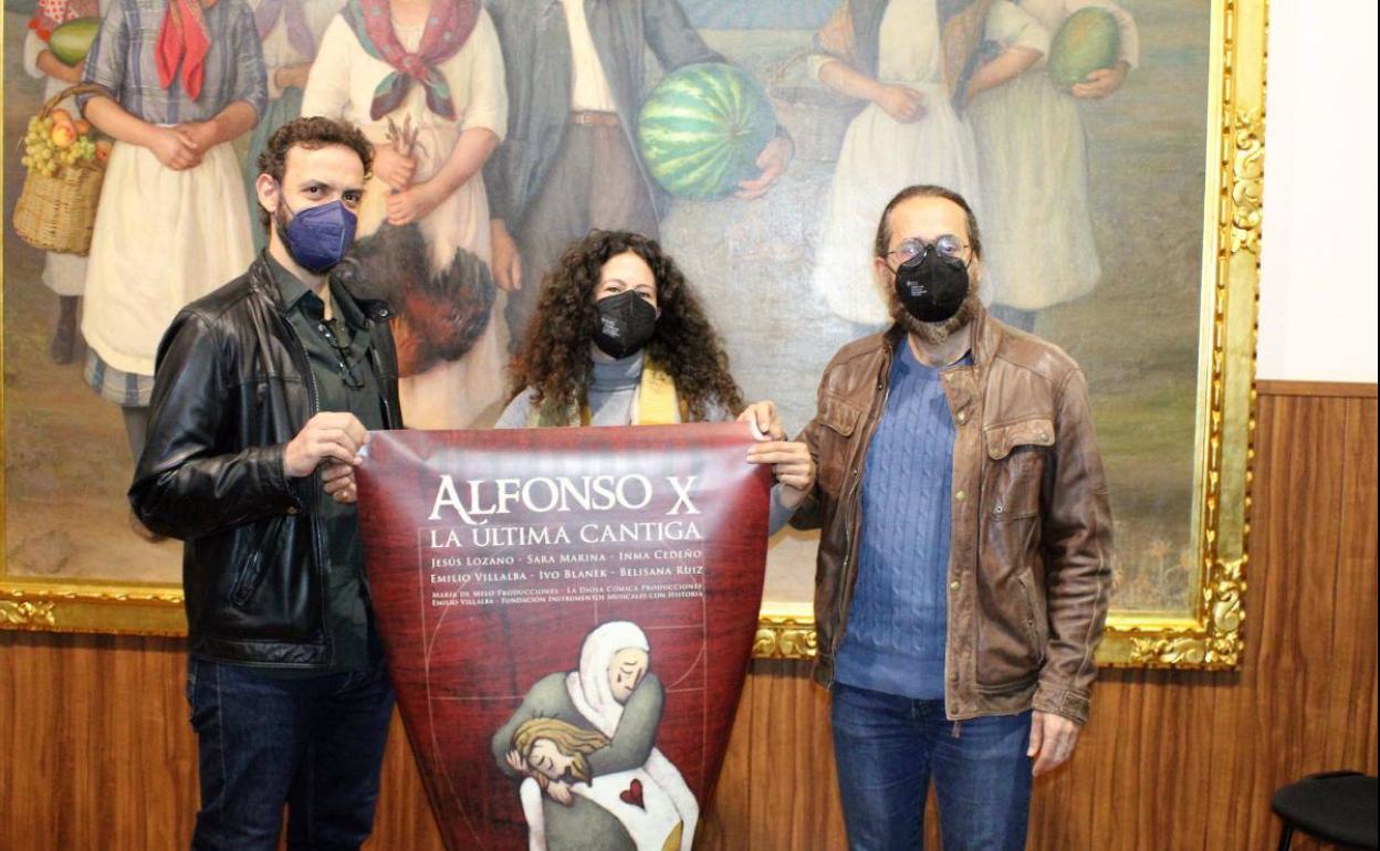 El teatro acoge esta noche el estreno en la ciudad de 'Alfonso X. Las últimas cantigas'