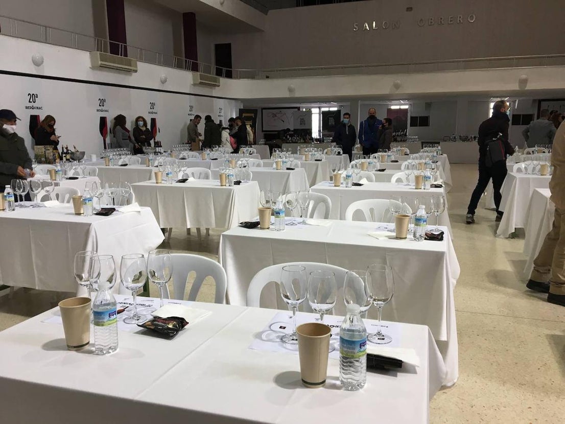 Esta edición de Iberovinac se ha celebrado con un foro enogastronómico. 