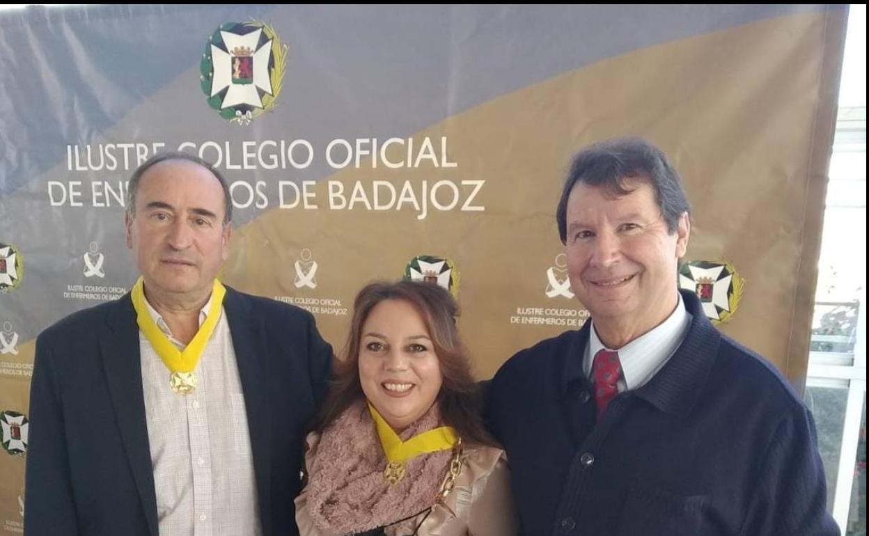 Adolfo Álvarez, Julia Diosdado y Antonio G. Martín de las Mulas. 