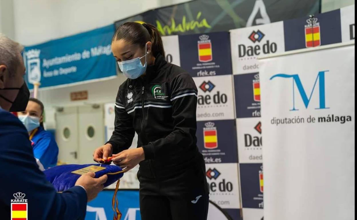 Paola García revalida su título de campeona de España