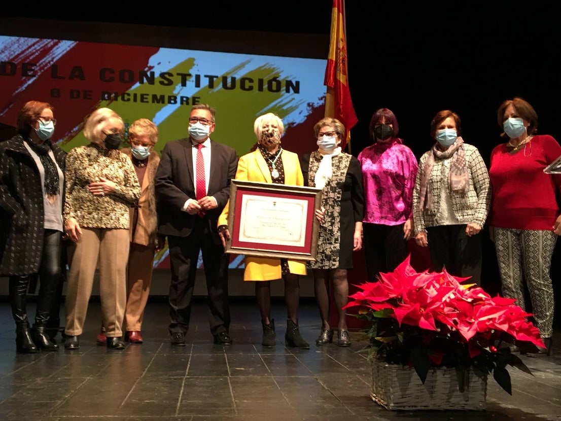 Las Medallas de Almendralejo se entregaron en el acto del Día de la Constitución 