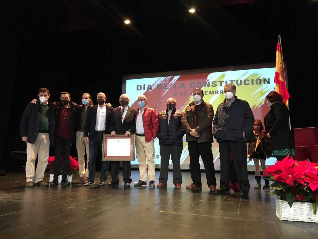 Las Medallas de Almendralejo se entregaron en el acto del Día de la Constitución 