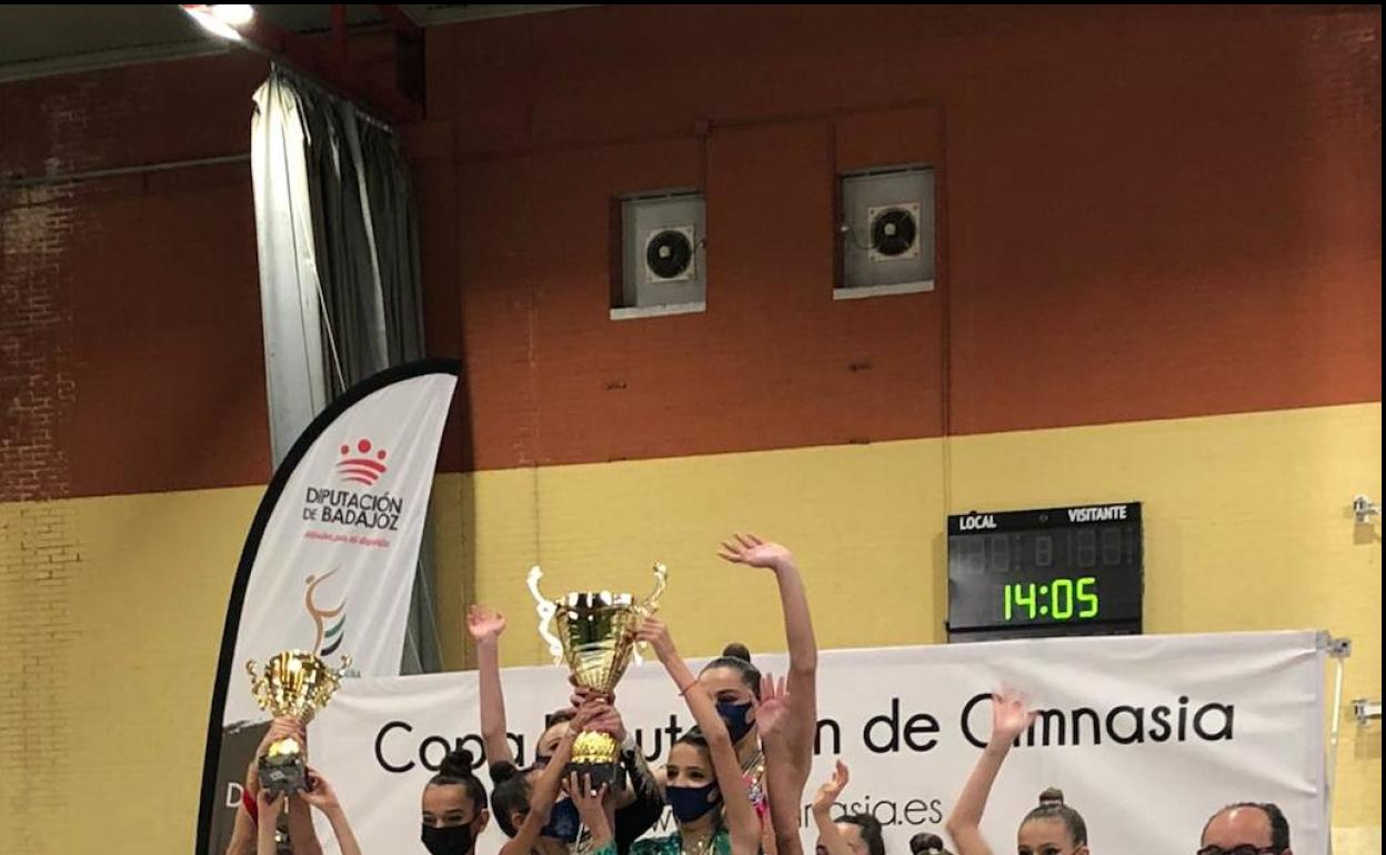 El Club Gimnástico Almendralejo resulta campeón de la Copa Diputación de Badajoz