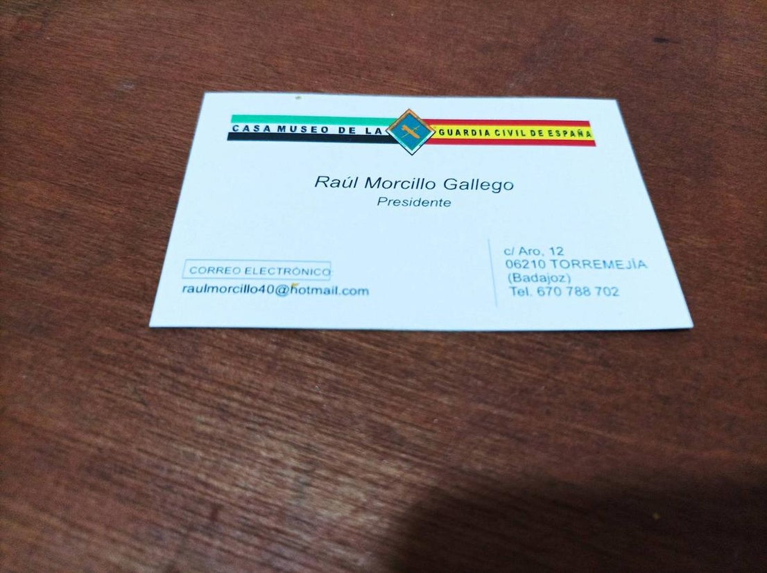 El Museo de la Guardia Civil de Raúl Morcillo tiene más de 10.000 referencias. 