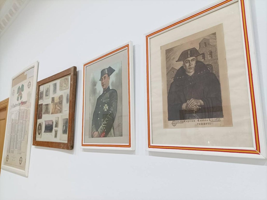 El Museo de la Guardia Civil de Raúl Morcillo tiene más de 10.000 referencias. 