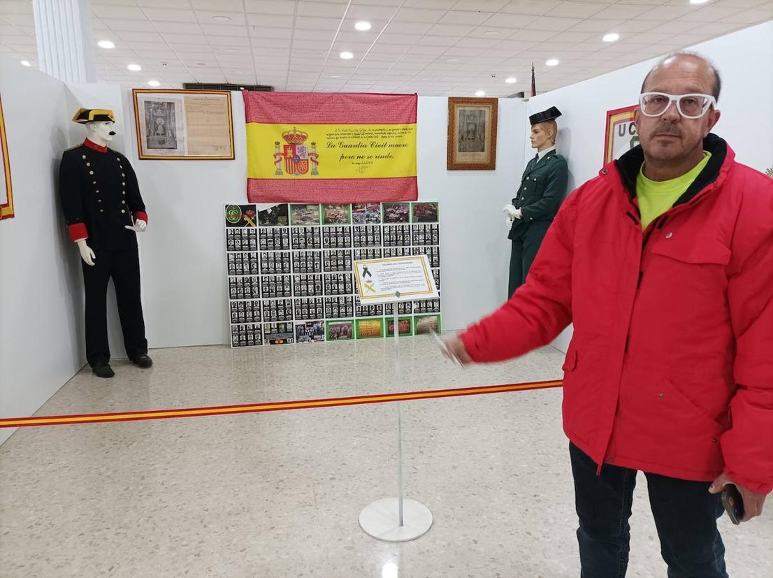 El Museo de la Guardia Civil de Raúl Morcillo tiene más de 10.000 referencias. 