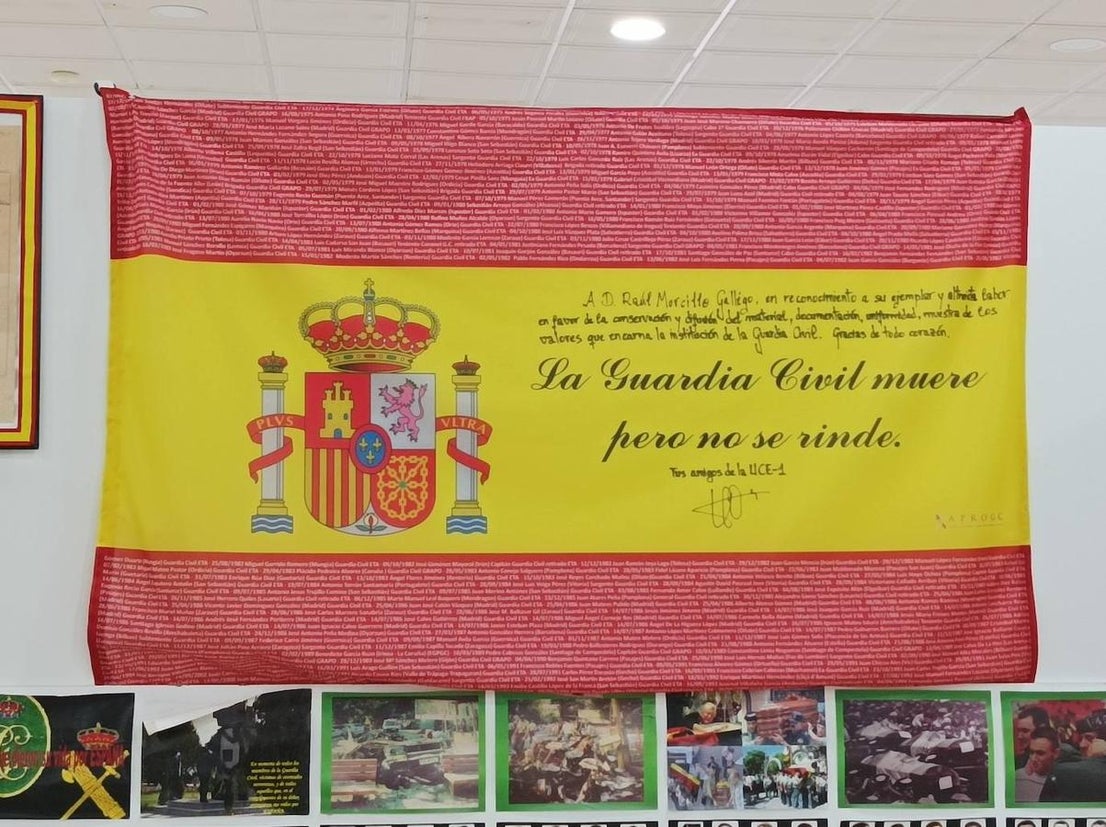 El Museo de la Guardia Civil de Raúl Morcillo tiene más de 10.000 referencias. 