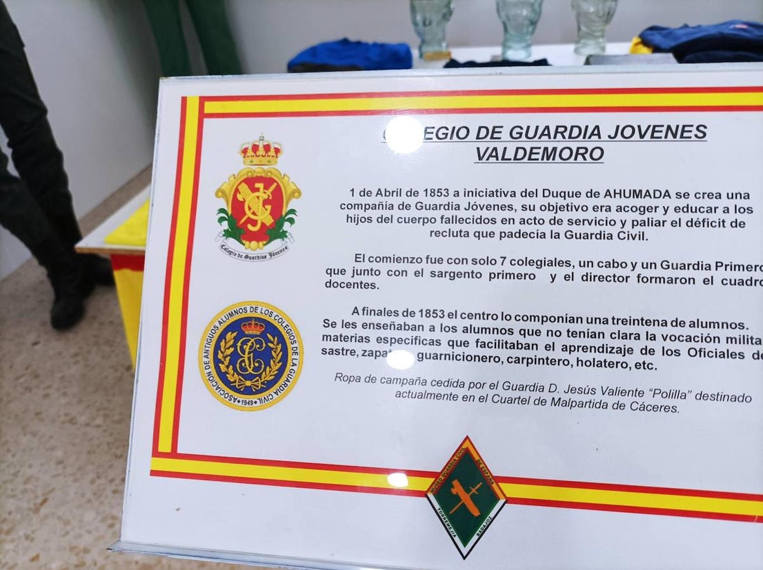 El Museo de la Guardia Civil de Raúl Morcillo tiene más de 10.000 referencias. 