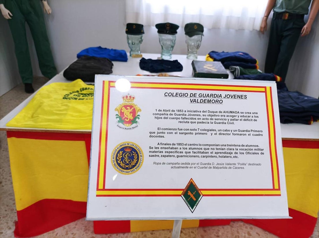 El Museo de la Guardia Civil de Raúl Morcillo tiene más de 10.000 referencias. 