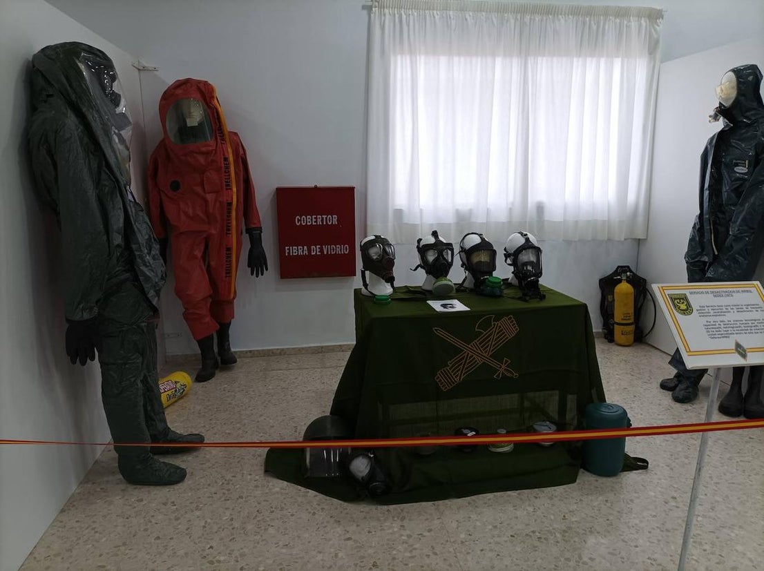 El Museo de la Guardia Civil de Raúl Morcillo tiene más de 10.000 referencias. 