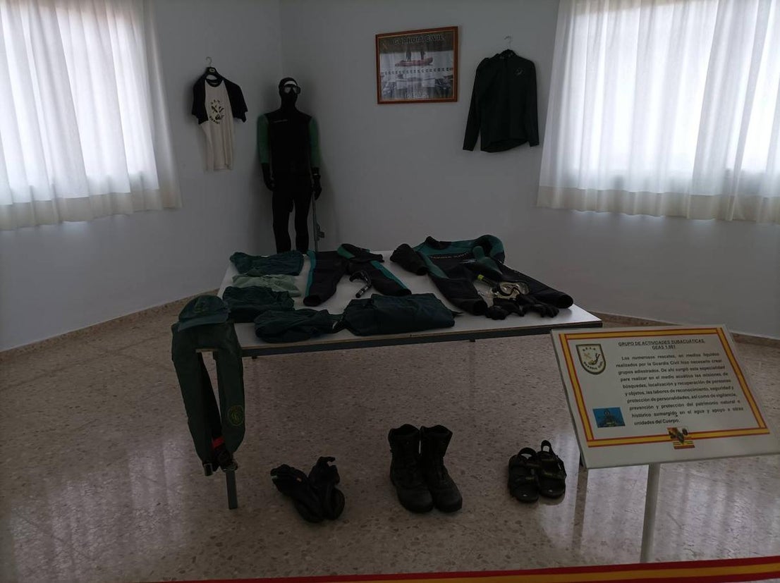 El Museo de la Guardia Civil de Raúl Morcillo tiene más de 10.000 referencias. 