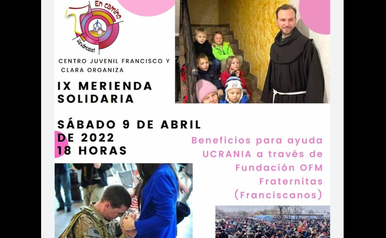 El Centro Juvenil Francisco y Clara organiza este sábado su Merienda Solidaria