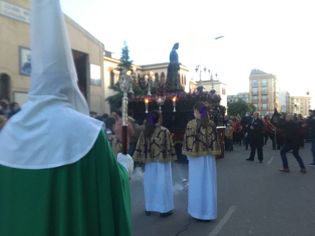 La Semana Santa ha brillado este año tras la pandemia en Almendralejo. 