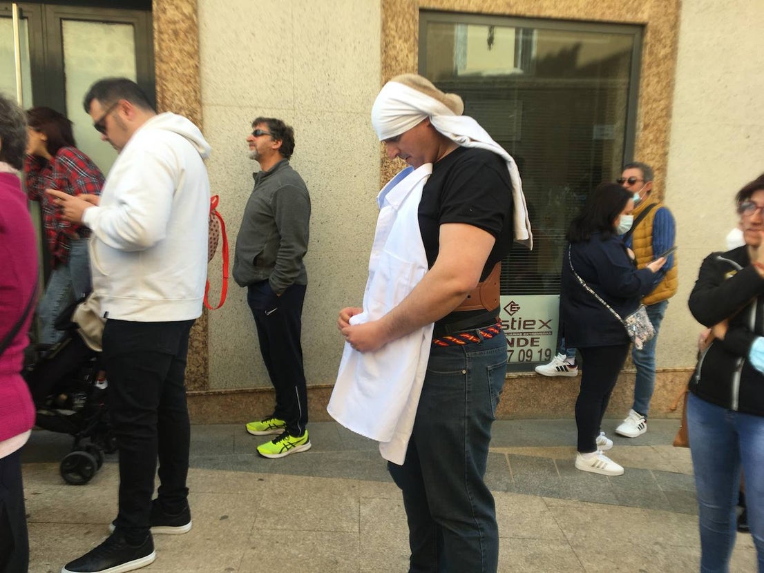 La Semana Santa ha brillado este año tras la pandemia en Almendralejo. 